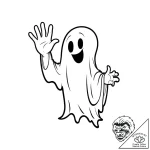 Eskizto, tattoo sketch, boo waving goodbye, d… – style Jaeger Mini – tattoo sketch (15.11.2025 11:47)