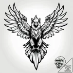 Tat tattoo sketch, fierce griffon with eagle… – style Jagger Old – tattoo sketch (15.11.2025 11:56)