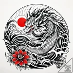 Labyrinth beneath eclipsed stars, tattoo line… – style Jaeger Simple – tattoo sketch (15.11.2025 14:17)