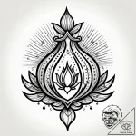 Pomegranate bursting with spectral seeds, con… – style Jagger Old – tattoo sketch (15.11.2025 15:57)