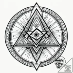 Tat tattoo sketch, sacred geometry combined w… – style Jagger Old – tattoo sketch (15.11.2025 17:17)