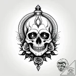 Tattoo sketch a lightbulb on one, a ‘light sw… – style Jagger Old – tattoo sketch (15.11.2025 22:47)