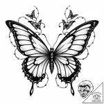 Tattoo sketch, paprika with butterfly wings,… – style Jaeger Mini – tattoo sketch (15.11.2025 23:22)
