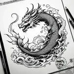 Tat tattoo sketch, influencer silhouette surr… – style Jaeger Simple – tattoo sketch (16.11.2025 00:57)