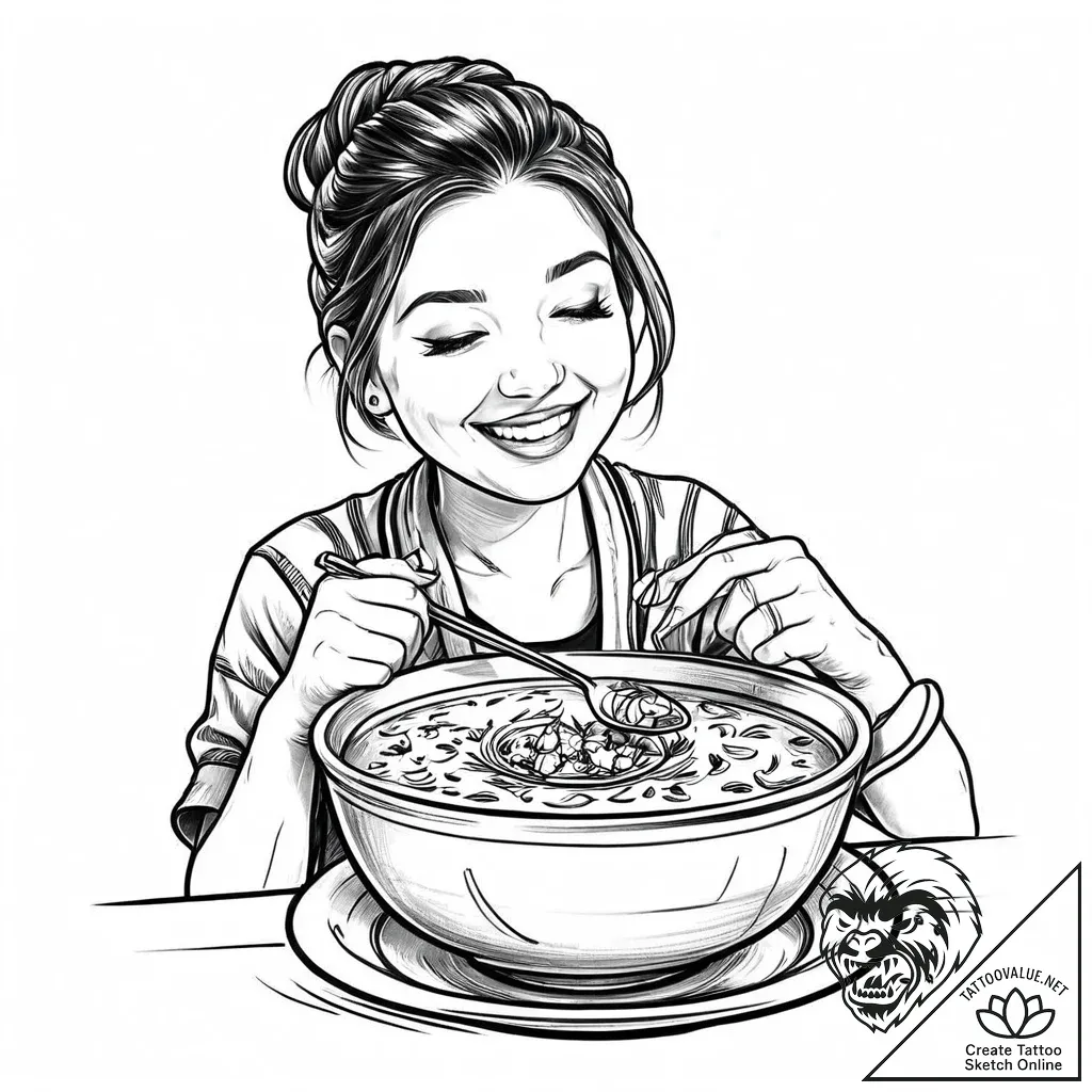 Eskiz.to, tattoo sketch, remy tasting soup, j... - style Jaeger Mini - tattoo sketch (16.11.2025 01:02)