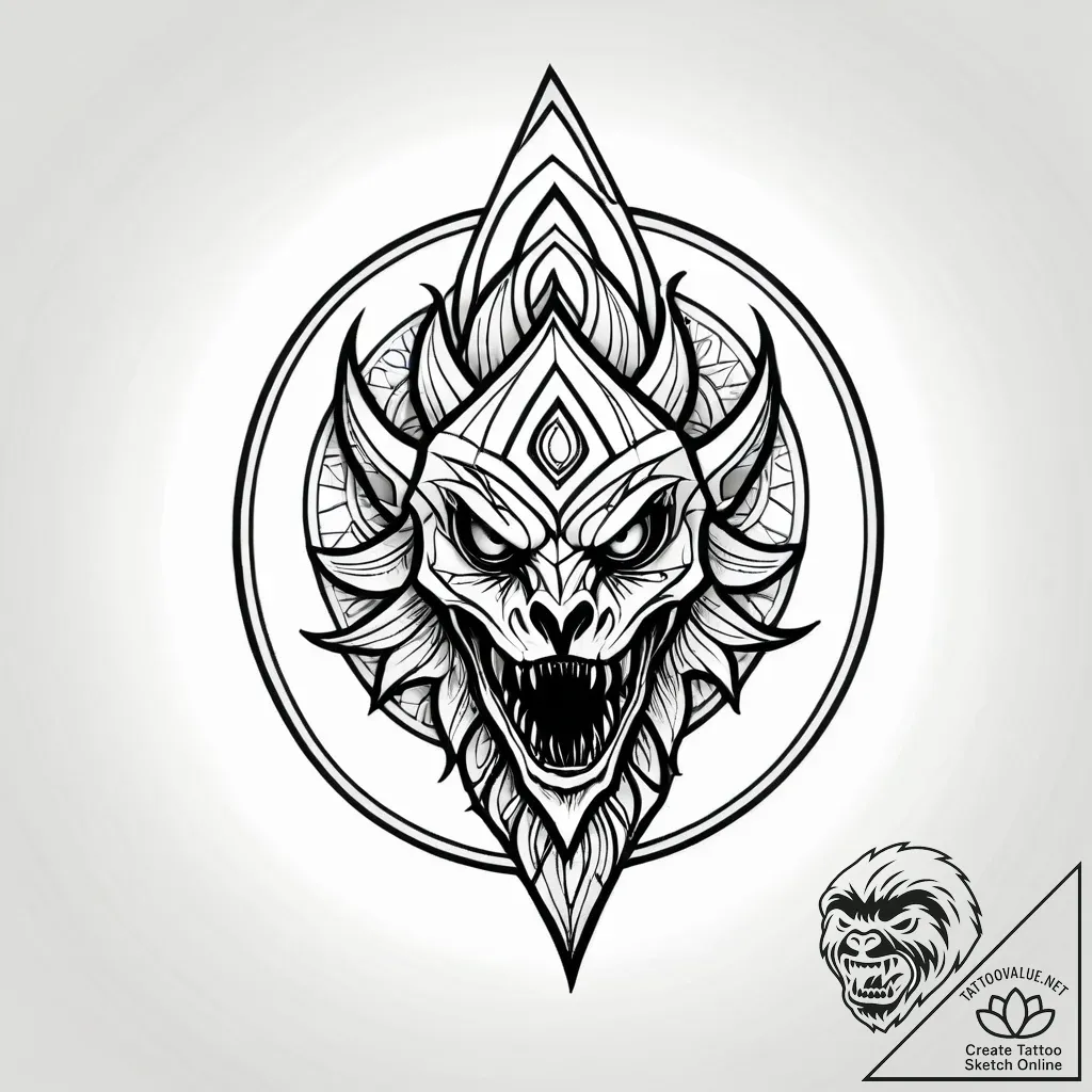 Eskiz.to, tattoo sketch, boo silhouette with... - style Jagger Old - tattoo sketch (16.11.2025 02:27)