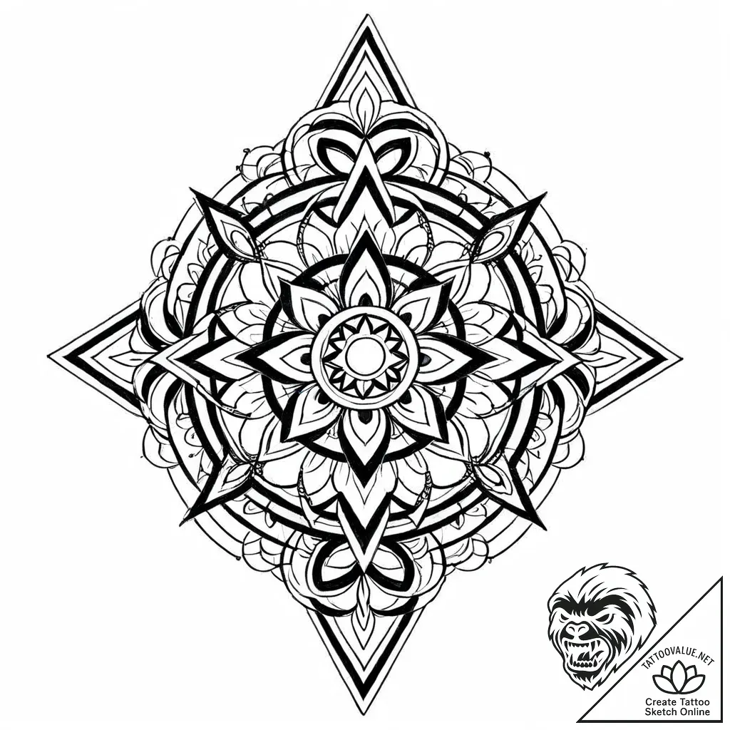 р сѓрѕр° р§рµсђрѕрѕр±рѕрі (darkness, chaos, s... - style Jaeger Mini - tattoo sketch (16.11.2025 03:41)