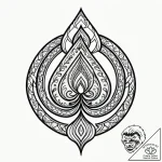 Tat tattoo sketch, painter’s hand mixing vivi… – style Jagger Old – tattoo sketch (16.11.2025 04:46)