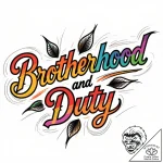 р“сђсѓрїрїр° 2: р‘сђр°с‚сѓс‚рірѕ рё р”рѕр»рі… – style Flux Inscriptions – tattoo sketch (16.11.2025 04:52)