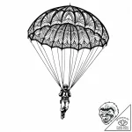 Tat tattoo sketch, parachutist’s silhouette d… – style Jaeger Mini – tattoo sketch (16.11.2025 05:41)