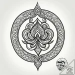 Tattoo design a weight being lifted, showing… – style Jagger Old – tattoo sketch (16.11.2025 09:07)