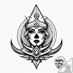 Tattoo sketch, no-face engulfed in smoke, sur… – style Jagger Old – tattoo sketch (16.11.2025 16:21)