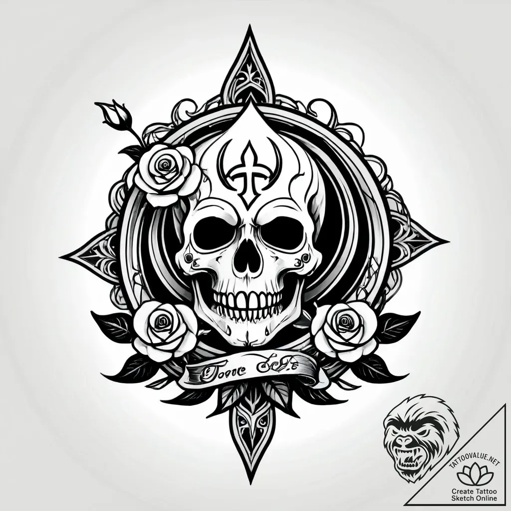 Dead battery symbol, crossed out, tattoo draw... - style Jagger Old - tattoo sketch (16.11.2025 22:23)