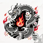 Tat tattoo sketch, ember surrounded by floati… – style Flux Inscriptions – tattoo sketch (17.11.2025 01:02)