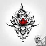 Tat tattoo sketch, abstract black ink splash… – style Jagger Old – tattoo sketch (17.11.2025 01:22)