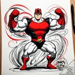 Eskiz.to, tattoo sketch, mr. incredible flexi… – style Jaeger Simple – tattoo sketch (17.11.2025 01:41)