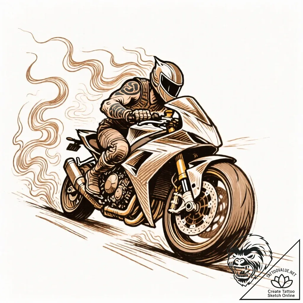 Tattoo sketch, dante and miguel running throu... - style Flux Inscriptions - tattoo sketch (17.11.2025 02:38)