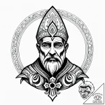 Tattoo design: watercolor style, showing vele… – style Jagger Old – tattoo sketch (17.11.2025 02:58)