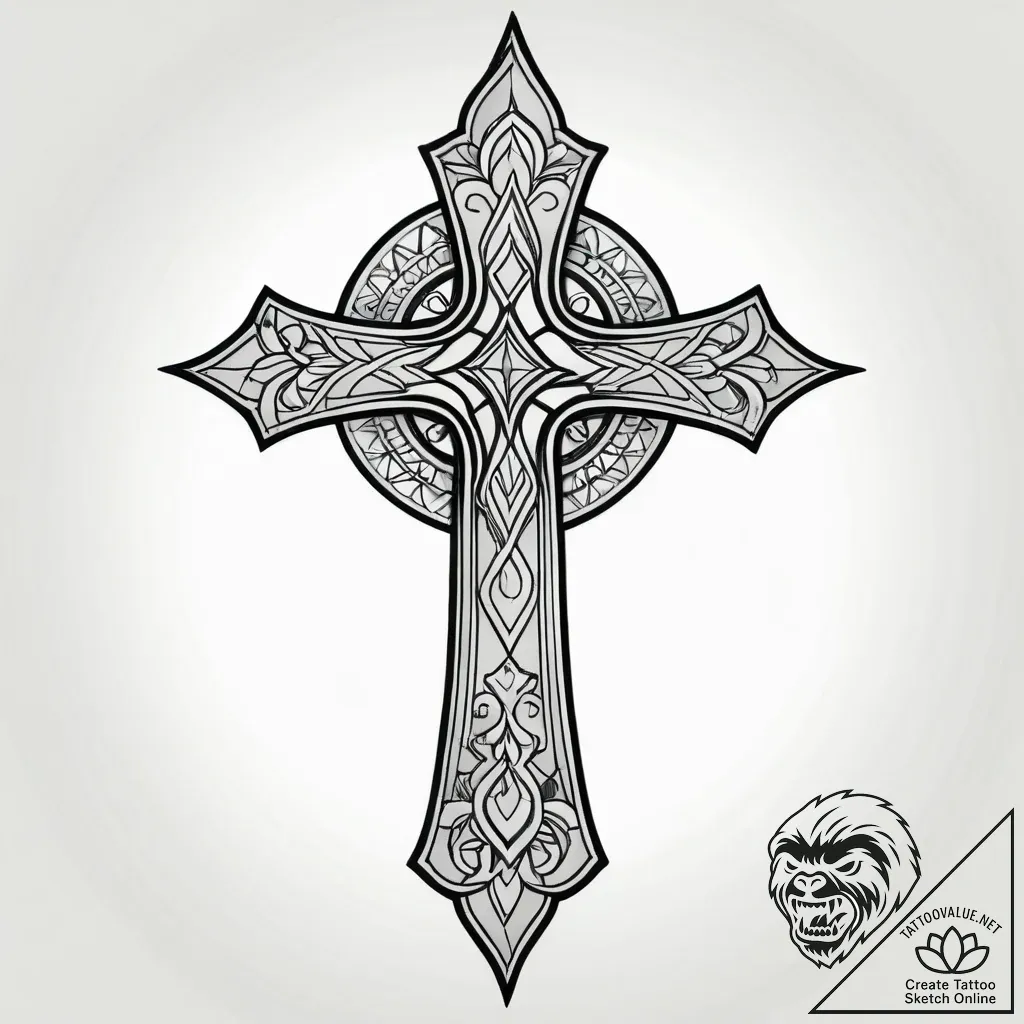 лайм, tattoo drawing outline, muted color pal... - style Jagger Old - tattoo sketch (17.11.2025 03:35)