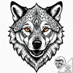 Tattoo sketch a wolf pack in full stride, for… – style Jagger Old – tattoo sketch (17.11.2025 04:11)