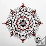 A powerful buzzsaw cutting wood, precise,, ta… – style Jaeger Simple – tattoo sketch (17.11.2025 04:17)