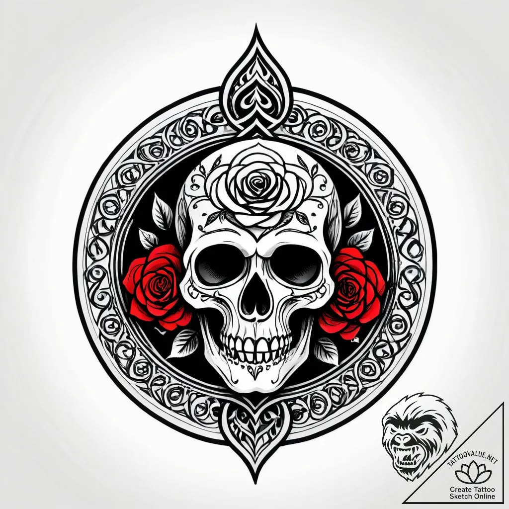 Tat tattoo sketch, emo youth holding vinyl re... - style Jagger Old - tattoo sketch (17.11.2025 06:46)