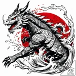 Tat tattoo sketch, athlete sprinting with mot… – style Jaeger Simple – tattoo sketch (17.11.2025 08:40)