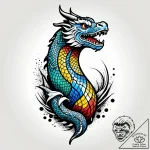 Tattoo design a pair of boxing gloves, well-w… – style Jagger Old – tattoo sketch (17.11.2025 10:52)