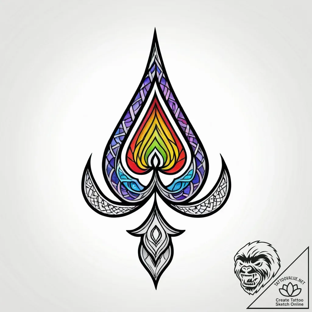 Tattoo design a strong, protective knotwork p... - style Jagger Old - tattoo sketch (17.11.2025 12:13)