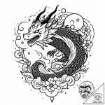 Tattoo design a glowing chat bubble with a me… – style Jaeger Mini – tattoo sketch (17.11.2025 15:53)