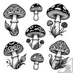 р“сђсѓрїрїр° 10: рўрєсђрѕрјрѕс‹рµ рё р’рѕсѓс‚… – style Flux Inscriptions – tattoo sketch (17.11.2025 17:39)