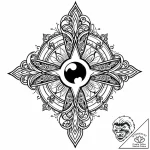 суперсемейка 2 (the incredibles 2, 2018), ink… – style Jaeger Mini – tattoo sketch (17.11.2025 22:13)