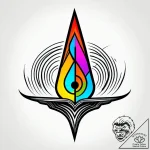 Tattoo sketch an abstract depiction of sound… – style Jagger Old – tattoo sketch (17.11.2025 22:33)