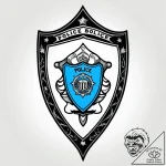 Tat tattoo sketch, police badge with crossed… – style Jagger Old – tattoo sketch (17.11.2025 23:38)