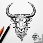 Tattoo design a minimalist representation of… – style Jaeger Simple – tattoo sketch (17.11.2025 23:55)