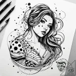 Tattoo design a continuous abstract line that… – style Jaeger Simple – tattoo sketch (18.11.2025 00:20)