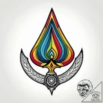 точки (как узор), tattoo sketch design, vibra… – style Jagger Old – tattoo sketch (18.11.2025 00:38)