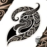 маори (узор), tattoo flash sheet design, on a… – style Flux Inscriptions – tattoo sketch (18.11.2025 01:17)