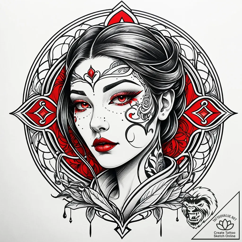 A sterile, modern operating room in a hospita... - style Jaeger Simple - tattoo sketch (18.11.2025 02:32)