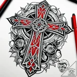 Pop culture & historical, artistic tattoo ske… – style Jaeger Simple – tattoo sketch (18.11.2025 02:43)