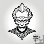 Eskiz.to, tattoo sketch, skinner looming over… – style Jagger Old – tattoo sketch (18.11.2025 03:50)