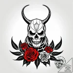 жук, tattoo sketch design, on a clean white p… – style Jagger Old – tattoo sketch (18.11.2025 04:38)