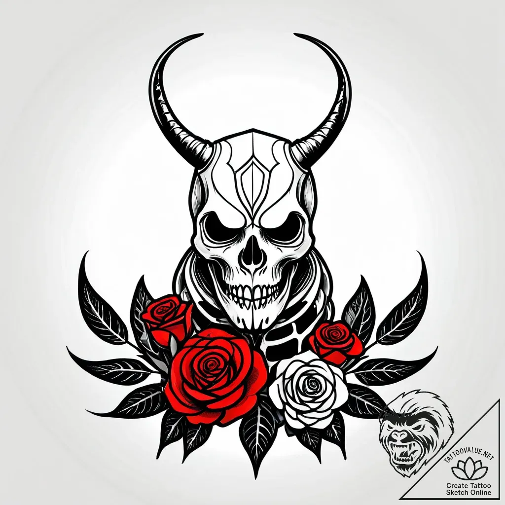 жук, tattoo sketch design, on a clean white p... - style Jagger Old - tattoo sketch (18.11.2025 04:38)