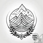 Tattoo design a minimalist tattoo of a heartb… – style Jagger Old – tattoo sketch (18.11.2025 05:50)