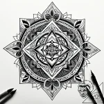 Tattoo design two stylized hands playing inst… – style Jaeger Simple – tattoo sketch (18.11.2025 06:56)