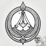 Tattoo sketch libra’s scales where one pan ho… – style Jagger Old – tattoo sketch (18.11.2025 07:02)
