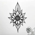 Tattoo sketch a woman’s hand gently caressing… – style Jagger Old – tattoo sketch (18.11.2025 07:14)