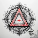 Sand rune glowing in darkness, tattoo line ar… – style Jaeger Simple – tattoo sketch (18.11.2025 08:31)