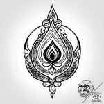Tattoo sketch: a scene of a joyous slavic wed… – style Jagger Old – tattoo sketch (18.11.2025 09:05)