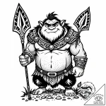 Tattoo sketch, grug crood protecting family w… – style Jaeger Mini – tattoo sketch (18.11.2025 10:02)